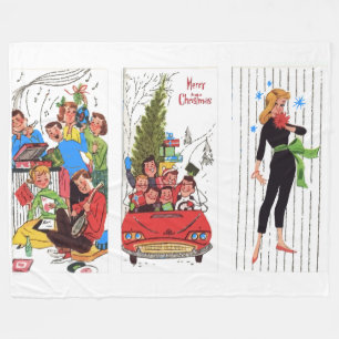 couverture de Noël vintage rockabilly