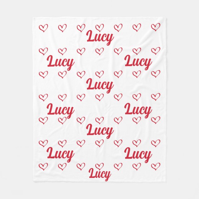 Couverture de nom personnalisée pour votre fille (Devant)