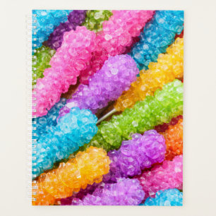 Couverture de planificateur en bonbons de roche –
