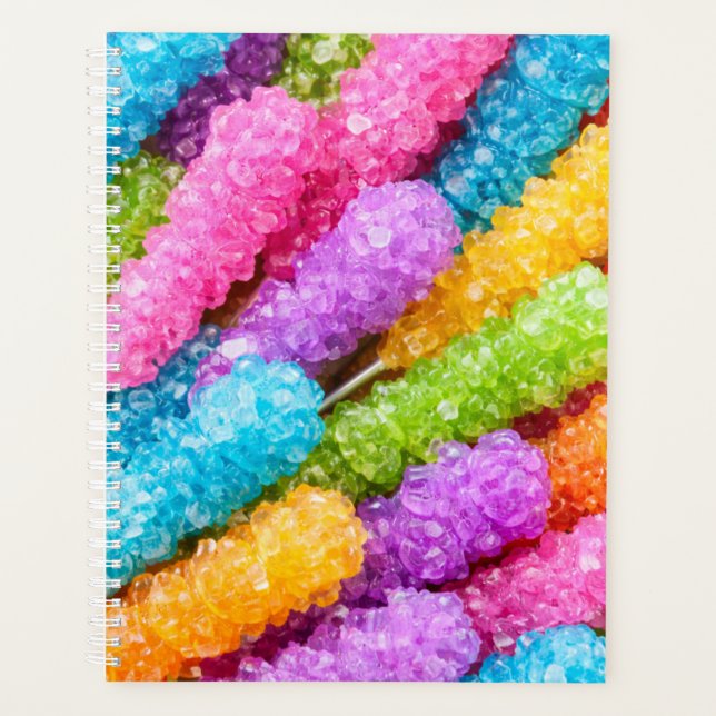 Couverture de planificateur en bonbons de roche –  (Devant)
