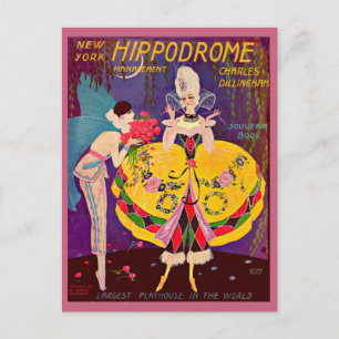 Couverture de programme de l'Hippodrome de New Yor