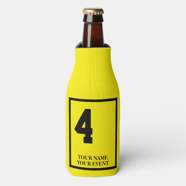 Couverture de selle Derby personnalisée Glacière J (Bottle Devant)