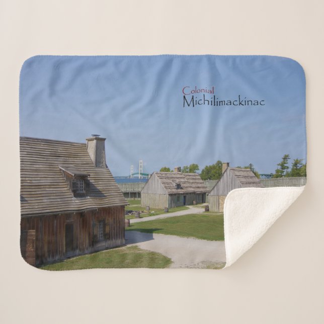 couverture de sherpa de Michilimackinac (Devant (Horizontal))
