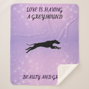 couverture de sherpa Greyhound.