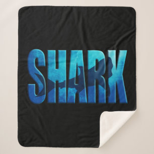 couverture de sherpa requin