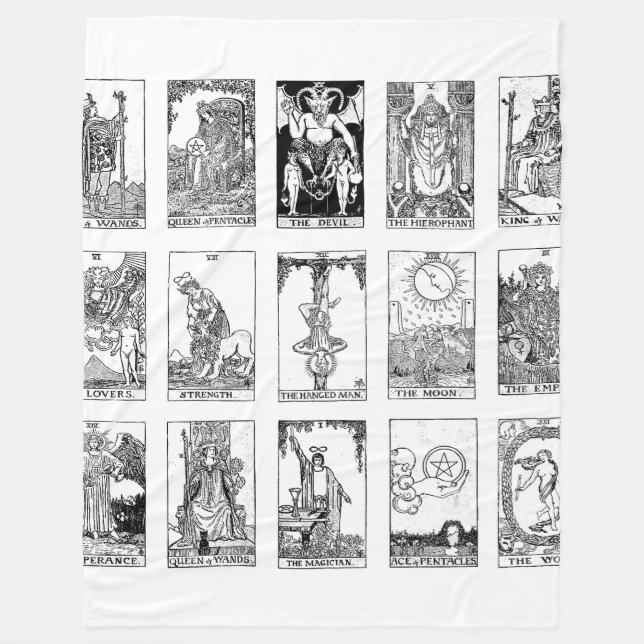 couverture de tarot antique (Devant)