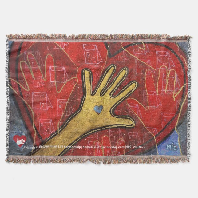 Couverture de tissu d'AIDE (Devant)