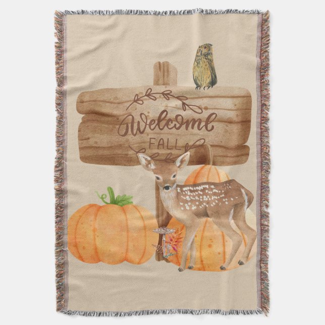 Couverture Décor d'automne de bienvenue (devant Vertical)