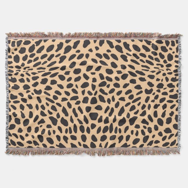 Couverture Décor de guépard de peau (Devant)