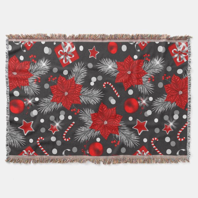 Couverture Décor de Noël Design motif (Devant)
