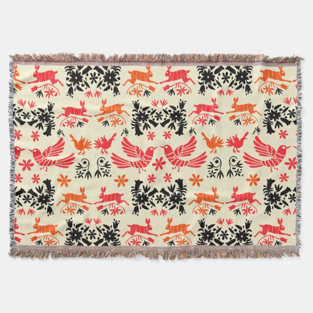 Couverture Décoration intérieure Otomi mexicaine (Devant)