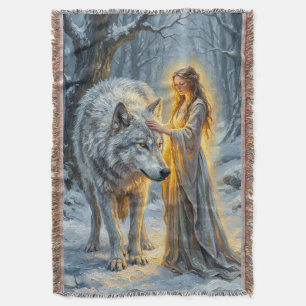 Couverture Déesse de l'hiver & Loup Blanc
