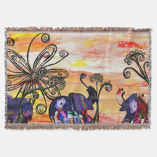 Couverture Défilé d'éléphant d'Asie (Devant)