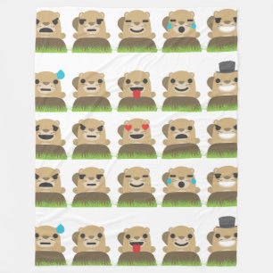 couverture d'emojis de marmotte