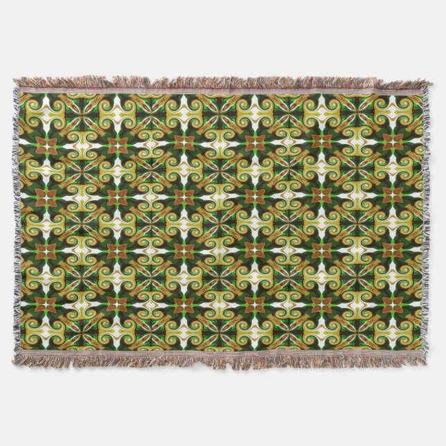 Couverture Dentelle de jardin motif plan (Devant)