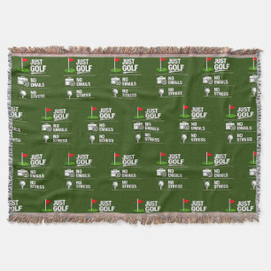 Couverture Départ à la retraite de golf sur fond de drapeau d