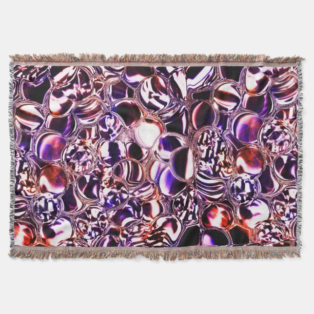 Couverture Des bulles de verre couleur ou de pierres précieus (Devant)