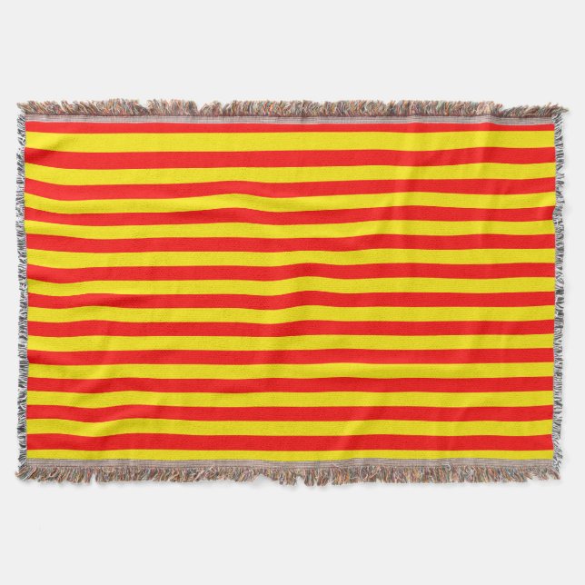 Couverture Design de bandes rouge et jaune (Devant)