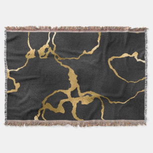 Couverture Design de luxe noir et or motif glam