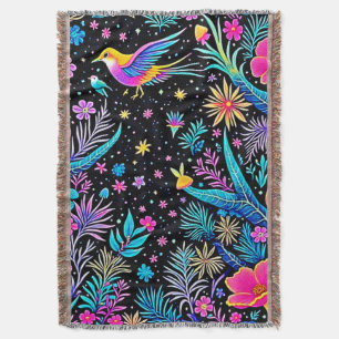 Couverture Design de rêve de nuit de la Forêt Magique de Neon