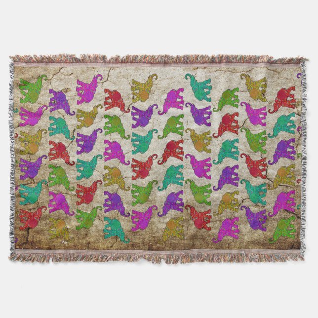 Couverture Design de tuiles motifs Elephant Walk (Devant)
