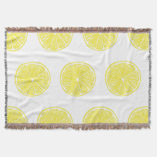 Couverture Design motif de tranches de citron