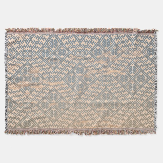 Couverture Design motif traditionnel pastel nordique (Devant)