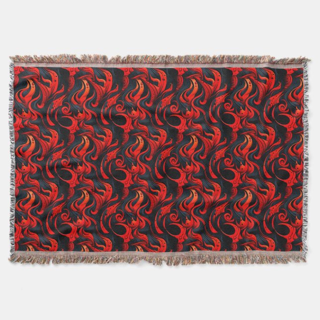Couverture Design noir et rouge (Devant)
