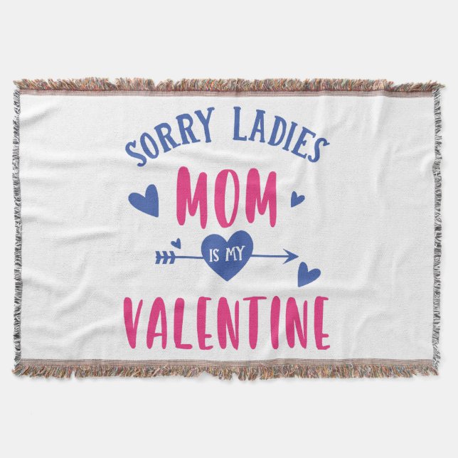 COUVERTURE DÉSOLÉ MESDAMES MAMAN EST MA SAINTE VALENTINE (Devant)
