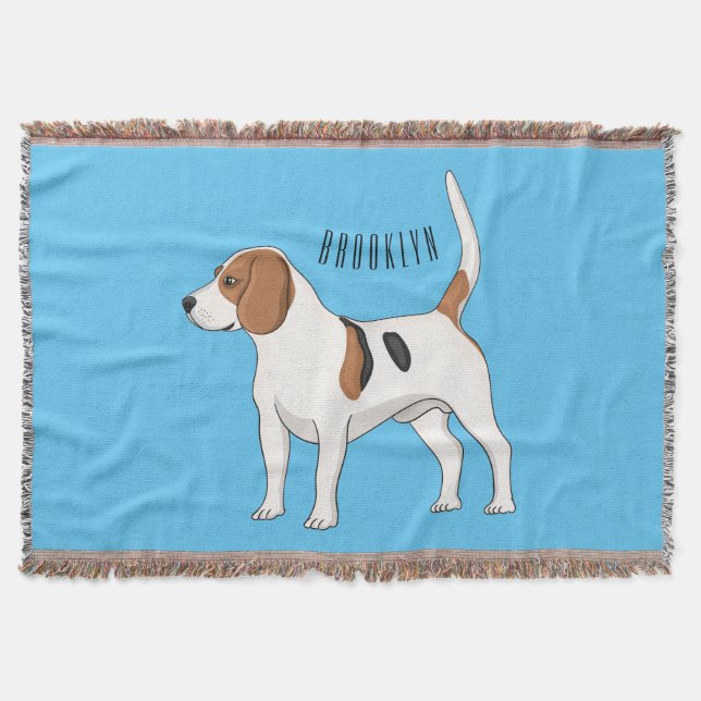 Couverture dessin animé de chien beagle (Devant)