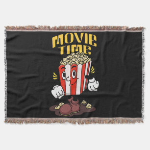 Couverture Dessin animé de mascotte de pop-corn