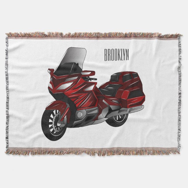 Couverture Dessin de moto de tourisme (Devant)