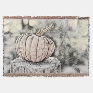 Couverture Dessin des couleurs d'automne des citrouilles vint