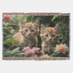 Couverture Deux Chatons À Gingembre À La Découverte D'Un Jard