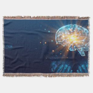 Couverture Deux mains tiennent le cerveau humain