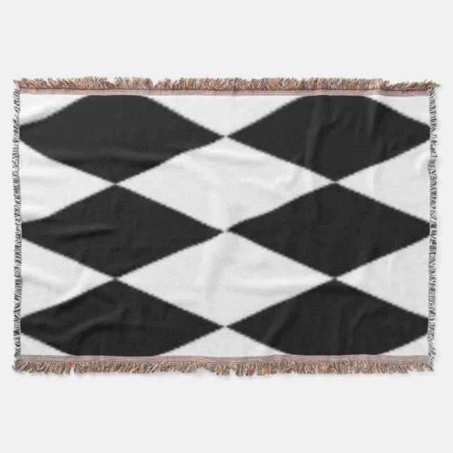 COUVERTURE DIAMANTS NOIRS ET BLANCS (Devant)