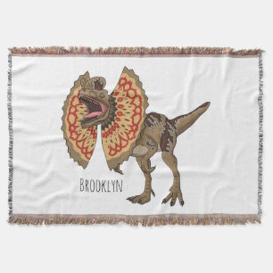 Couverture Dilophosaurus dessin animé