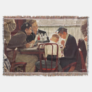 Couverture Dire grâce par Norman Rockwell