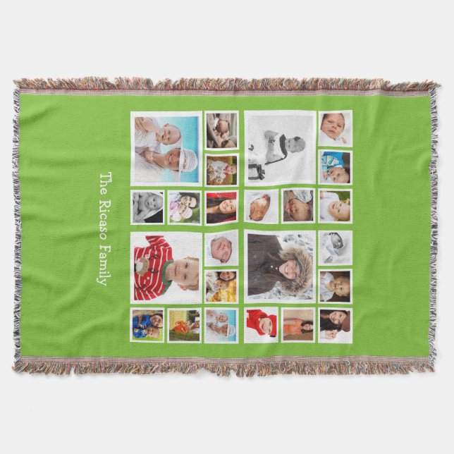 Couverture Do-it-yourself Collage photo personnalisé (Devant)