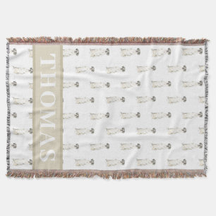 Couverture Dogue allemand (Harlequin noir et blanc)