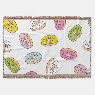 Couverture Doodle beiguts motif, design sans soudure.
