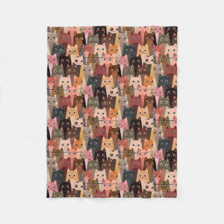 Couverture d'ouatine de chat