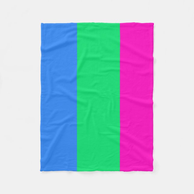 Couverture d'ouatine de drapeau de Polysexual (Devant)