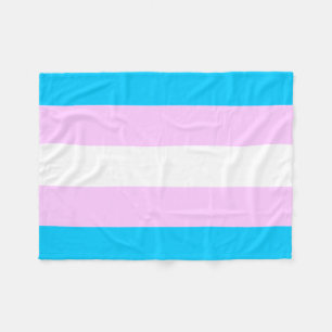 Couverture d'ouatine de drapeau de transsexuel