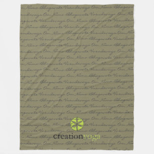 Couverture d'ouatine de l'OM Namo - 60" x 80"