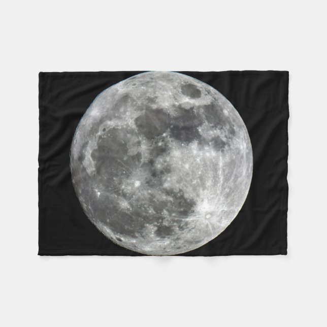 Couverture d'ouatine de lune de Supermoon (Devant (Horizontal))