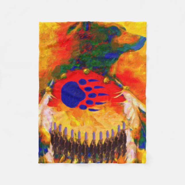 Couverture d'ouatine de Natif américain de (Devant)