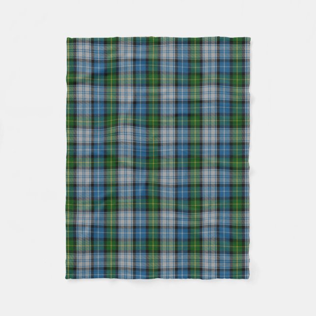Couverture d'ouatine de plaid de tartan de clan de (Devant)