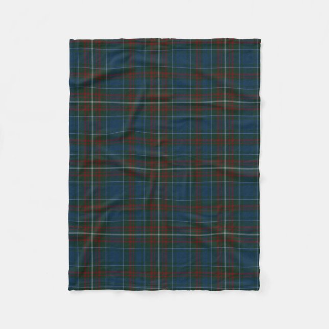 Couverture d'ouatine de plaid de tartan de clan de (Devant)