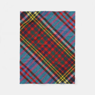 Couverture d'ouatine de tartan de clan d'Anderson